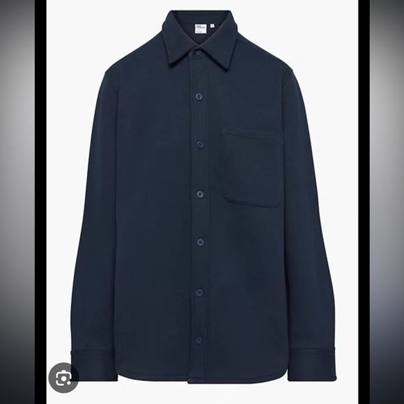 Aritzia TNA Cozy Fleece Boyfriend Shirt NWOT - Picture 6 of 6